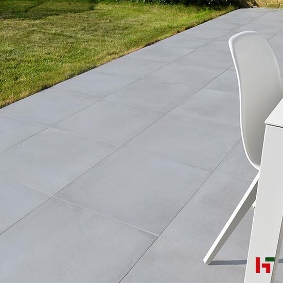 Keramische tegels - Strada, Keramische Terrastegel Grey 60 x 60 x 2 cm - Stoneline