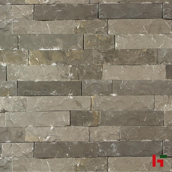 Steenstrips - Steenstrip Natural Sumatra Grey 50 x 15 x 1,5 - 2,5 cm - Bauma stone