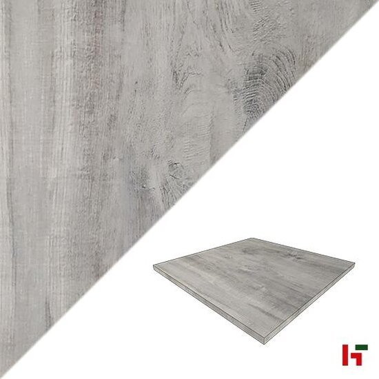 Keramische tegels - Alani, Keramische Terrastegel Grey 60 x 60 x 2 cm - Stoneline
