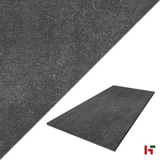 Keramische tegels - Lombardia Black 120 x 60 x 2 cm - Private label