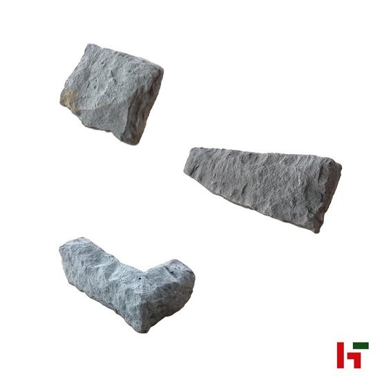 Steenstrips - Steenstrip Concrete Bergo 51 9 - 30 x 5 - 30 x 3 - 5 cm (hoek) - Bauma stone