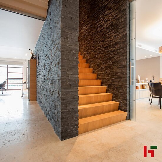 Steenstrips - Steenstrip Natural Hoekenset Temse Small 40 x 10 x 0,7 - 1,5 cm - Bauma stone