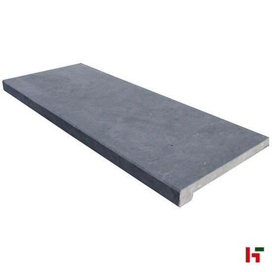 Zwembadboorden & vijverranden - Bluestone H51 Hardsteen, Natuursteen Zwembadboord - Blauwsteen 100 x 35 x 3 / 5 cm Recht verzoet Geschuurd - Private label