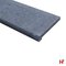 Zwembadboorden & vijverranden - Bluestone H55 Hardsteen, Natuursteen Zwembadboord - Blauwsteen 100 x 35 x 3 / 5 cm Afgerond 180° Gevlamd & Geborsteld - Private label