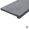 Zwembadboorden & vijverranden - Bluestone H55 Hardsteen, Natuursteen Zwembadboord - Blauwsteen 100 x 35 x 3 / 5 cm Afgerond 180° Gevlamd & Geborsteld - Private label