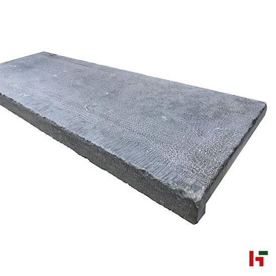 Zwembadboorden & vijverranden - Bluestone H55 Hardsteen, Natuursteen Zwembadboord - Blauwsteen 100 x 35 x 3 / 5 cm Recht Oud Brugge - Private label