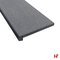 Zwembadboorden & vijverranden - Peperino Dark, Natuursteen Zwembadboord - Graniet 100 x 35 x 3 / 5 cm Afgerond 180° verzoet G75 - Private label