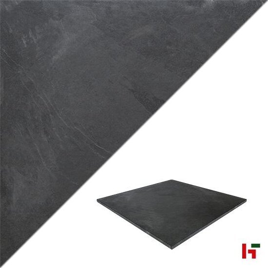 Keramische tegels - Var Black Crush 75 x 75 x 2 cm - Private label