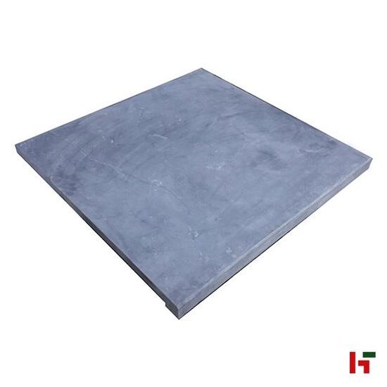 Zwembadboorden & vijverranden - Bluestone H51 Hardsteen, Natuursteen Zwembadboord - Blauwsteen 80 x 80 x 3 / 5 cm Recht verzoet Geschuurd - Private label