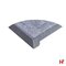 Zwembadboorden & vijverranden - Bluestone H55 Hardsteen, Natuursteen Zwembadboord - Blauwsteen 80 x 40 x 3 / 5 cm Recht Gevlamd & Geborsteld - Private label