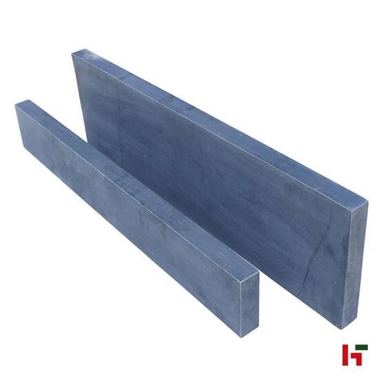 Boordstenen - Bluestone H51, Boordsteen 100 x 5 x 50 cm Geschuurd - Private label