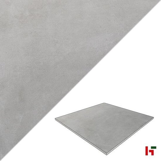 Keramische tegels - One, Keramische Terrastegel Cement 90 x 90 x 2 cm - Private label
