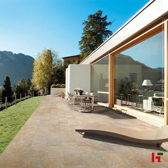 Keramische tegels - Pietra Regale, Keramische Terrastegel Elva 60 x 60 x 2 cm - Private label