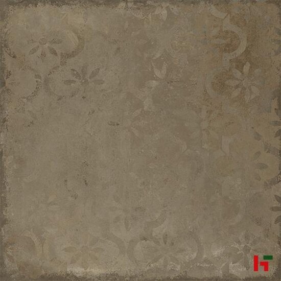 Keramische tegels - Il Cotto Tagina, Keramische Terrastegel Natural Deco Stencil 60 x 60 x 2 cm - Private label