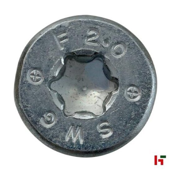 Schroeven - Formel F Spaanplaatschroef met verzonken kop, Verzinkt staal 200 mm Small Box 6,0 mm HX30 - SWG