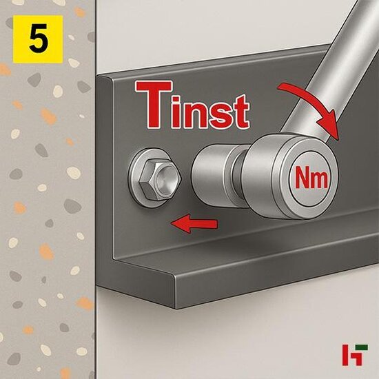 Bouten, moeren en ringen - Betonschroeven met zeskantkop 80 mm Small Box M 10 SW 13 Verzinkt staal - SWG