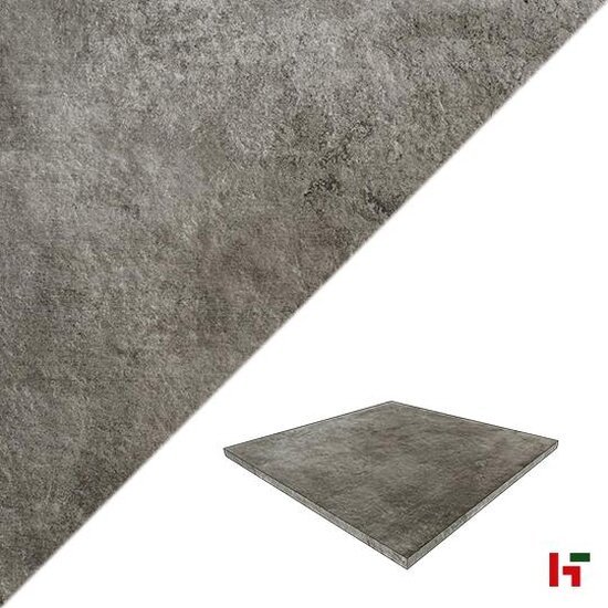 Keramische tegels - Cemento (Officine) Cemento (Dark) 60 x 60 x 2 cm - Mirage