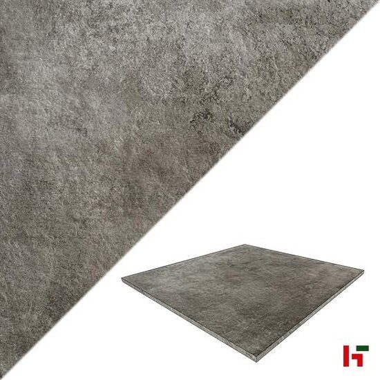 Keramische tegels - Cemento (Officine) Cemento (Dark) 90 x 90 x 2 cm - Mirage