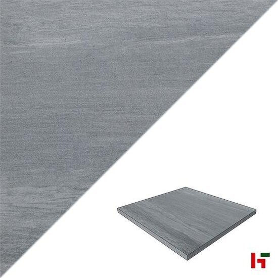 Keramische tegels - Solido Ceramica, Basic Grigio 60 x 60 x 3 cm - Stone Base