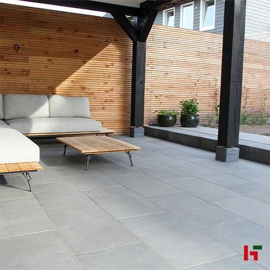 Keramische tegels - Solido Ceramica, Cemento Black 80 x 40 x 3 cm - Stone Base