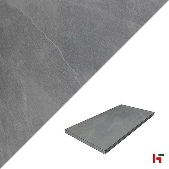 Keramische tegels - Solido Ceramica, Slate Grey 80 x 40 x 3 cm - Private label