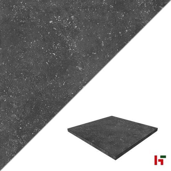 Keramische tegels - Solido Ceramica, Industrial Graphite 60 x 60 x 3 cm - Private label