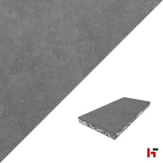 Keramische tegels - GeoCeramica Impasto Grigio 60 x 30 x 4 cm - MBI