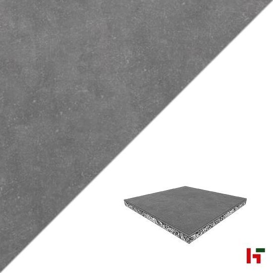 Keramische tegels - GeoCeramica, Impasto Grigio 60 x 60 x 4 cm - MBI
