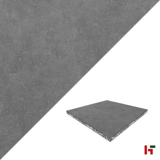Keramische tegels - GeoCeramica Impasto Grigio 80 x 80 x 4 cm - MBI