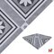 Keramische tegels - GeoCeramica Concreet Flower Decorate 60 x 60 x 4 cm - MBI