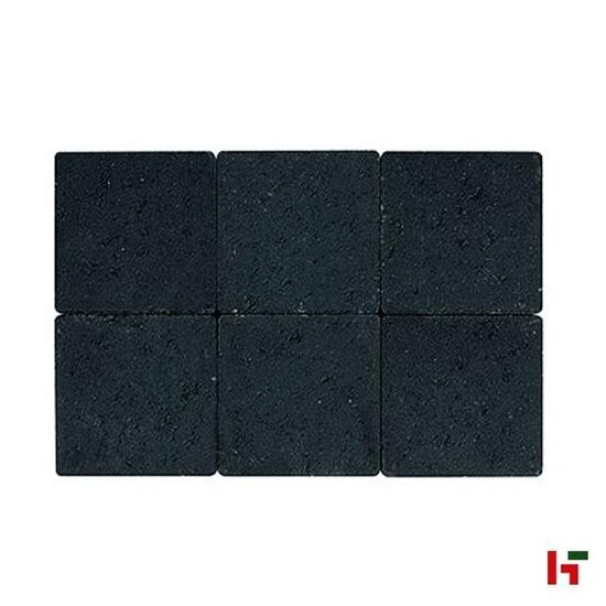 Betonklinkers - Carremar ongetrommeld, Betonklinker Zwart 28 x 21 x 6 cm - Martens