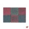 Betonklinkers - Carremar Rood-Zwart 14 x 14 x 6 cm - Martens