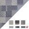 Betonklinkers - Vellingkantsteen Grijs-Zwart 15 x 15 x 6 cm - Coeck