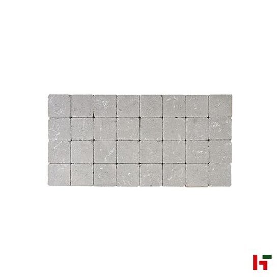 Betonklinkers - Cilinder getrommeld, Betonklinker Grijs 10 x 10 x 6 cm - Coeck