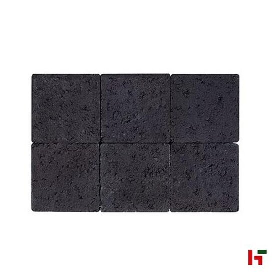 Betonklinkers - MbM-stone Donkerbruin 14 x 14 x 6 cm - Martens