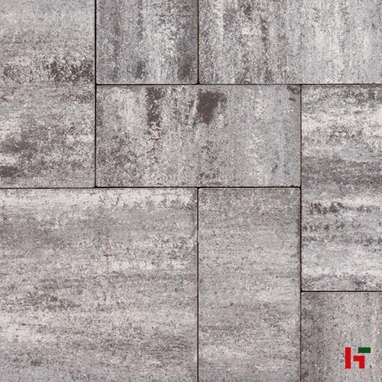 Betonklinkers - Cassaia + Tricolore Cendre Mega-Caprice x 6 cm - Stone & Style