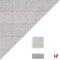 Betonklinkers - Inline getrommeld Grijs 15 x 15 x 6 cm - Coeck