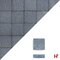 Betonklinkers - Inline getrommeld Arduinblauw 20 x 20 x 6 cm - Coeck