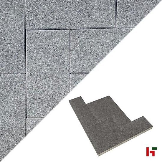 Betontegels - Rockstone, Multiformaat Diamond Intense Mega Matrix x 6 cm - Stone & Style