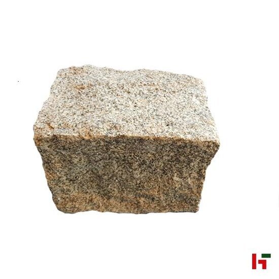 Nieuwe kasseien - Nieuwe kasseien Spaanse graniet ± 14 x 20 x 14 cm - Private label