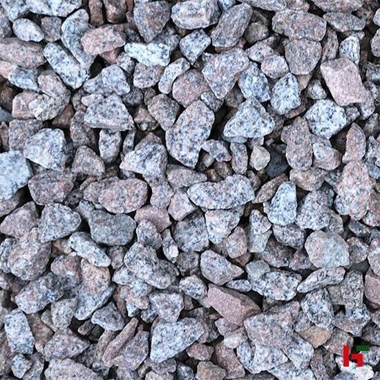 Siersplit - Schots Graniet, Zakgoed 8 / 16 PE zak 25 kg - Private label