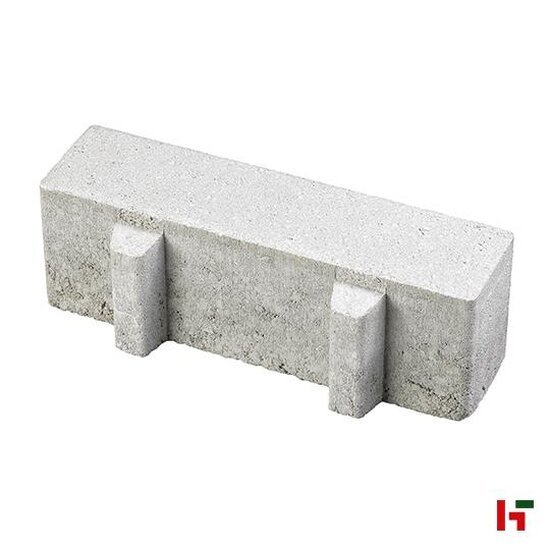 Ecologische bestrating - Hydro Lineo, Waterpasserende Betonklinker Grijs 30 x 30 x 10 cm 40 % open - Marlux