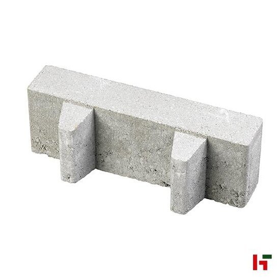 Ecologische bestrating - Hydro Lineo, Waterpasserende Betonklinker Grijs 30 x 30 x 10 cm 40 % open - Marlux