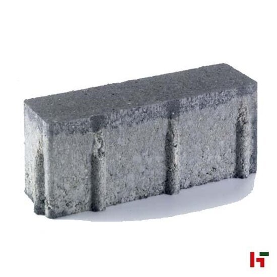 Ecologische bestrating - Hydro Brick Comfort, Waterpasserende Betonklinker Nuance Black 21 x 7 x 8 cm - Marlux