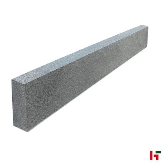 Boordstenen - Elemental Pavoirs, Natuursteen Boordsteen - Kalksteen 100 x 5 x 15 cm Natuurruw Blauwgrijs - Stoneline