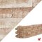 Muurelementen & stapelblokken - Stelar muurelement Natura 23 / 17 x 21,5 x 10 cm - Marshalls