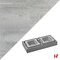 Muurelementen & stapelblokken - Moodul muurelement Grey 60 x 30 x 9 cm - Marlux
