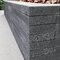 Muurelementen & stapelblokken - Rockstone Walling line Dark 75 x 20 x 6 cm Afdeksteen - Stone & Style