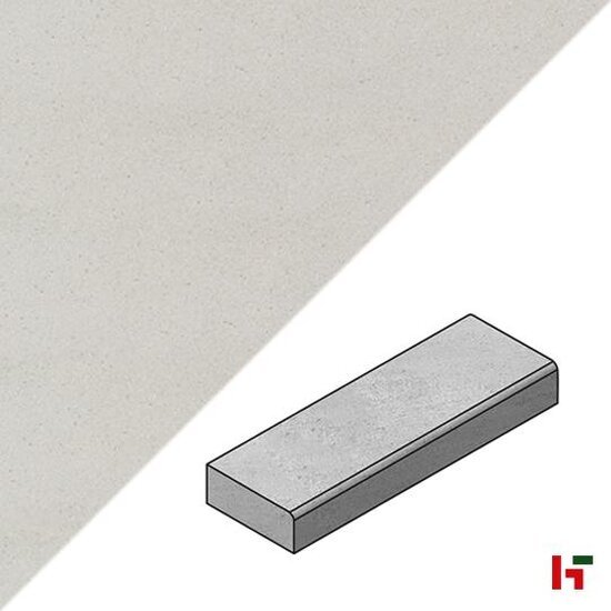 Tuintrappen - Infinito Comfort, Traptrede Licht Grey 120 x 40 x 15 cm - Marlux