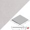 Zwembadboorden & vijverranden - Megasmooth, Zwembadboord - Beton Grey Velvet 100 x 100 x 5 / 6 cm - Stone & Style